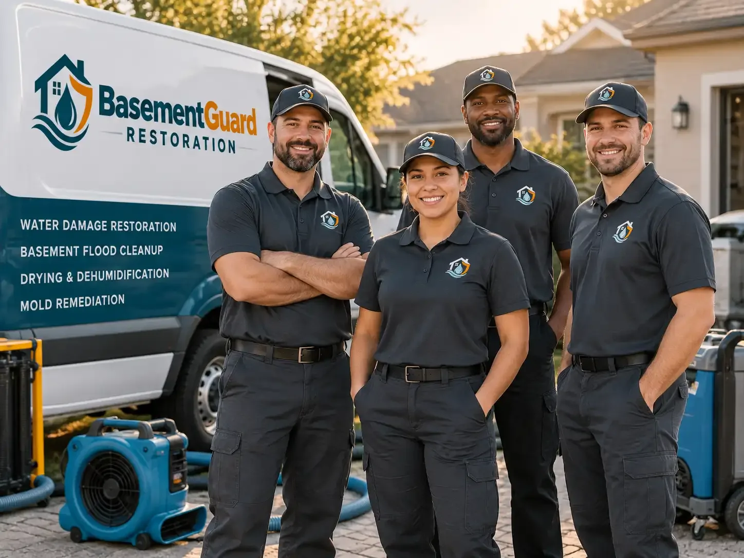 Basement Water Damage Restoration company in Thornton, IA